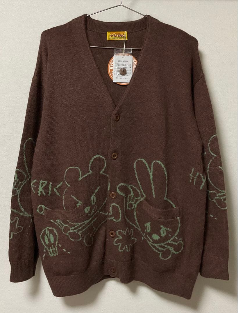 25AW　新作　新品　 BEN AND LUCYジャカード カーディガン