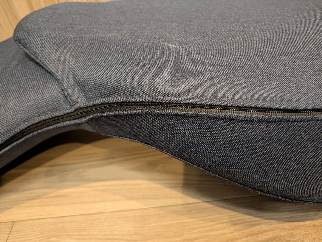 【美品】 &MEDICAL アンドメディカル ストレッチチェア 座椅子　ネイビー