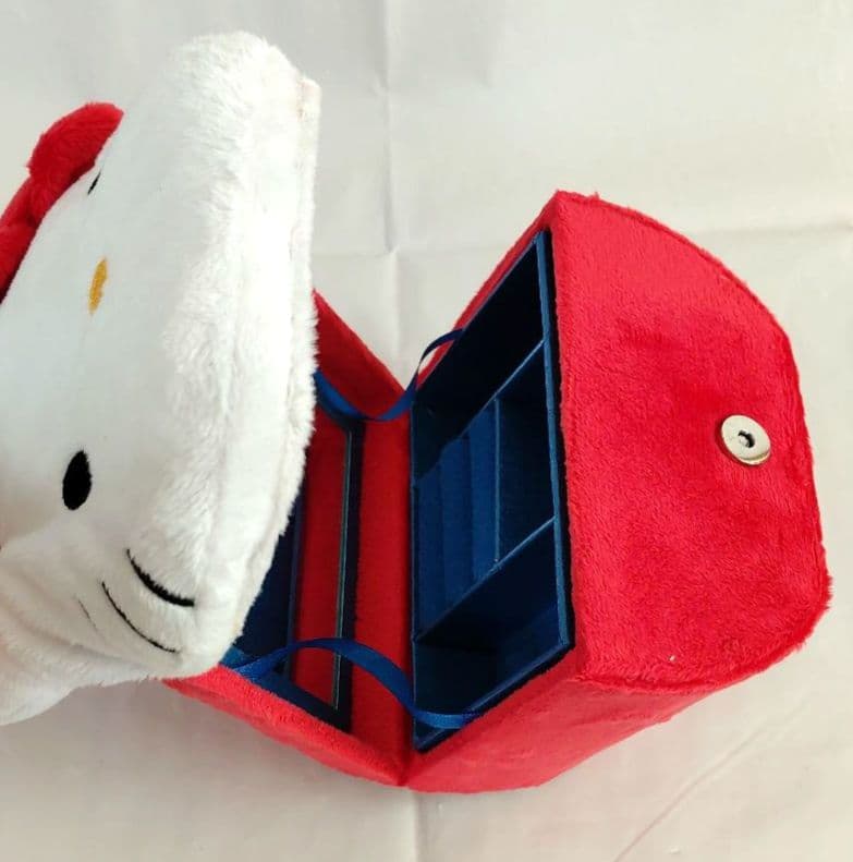 希少　ハローキティ　ジュエリーケース　ジュエリーボックス　ぬいぐるみ