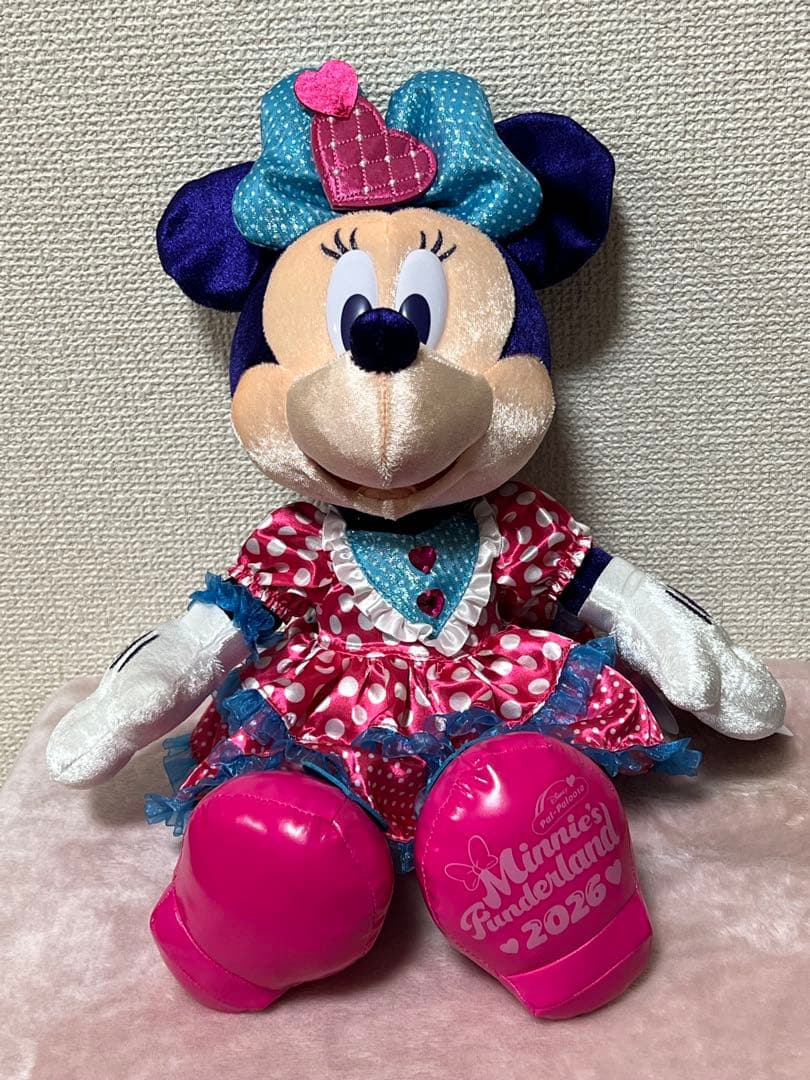 【値下げしました】ミニーパルパルーザぬいぐるみ ミニパル ミニファン ディズニー