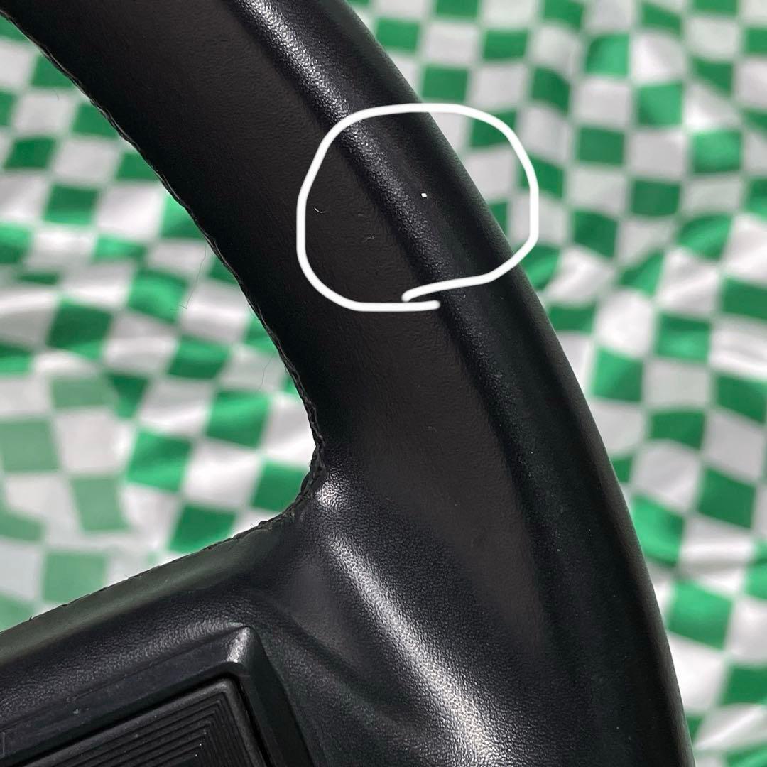 イタルボランテコルサスーパーレザー ステアリング 4スポーク 約35φ 美品