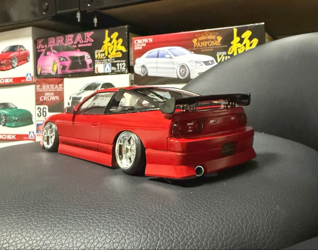 アオシマ BNスポーツ 180SX NOS搭載車
