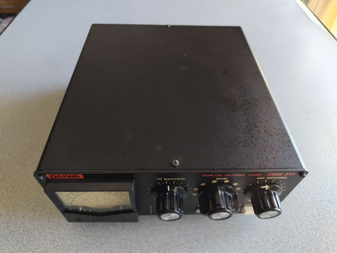 DAIWA CNW319 アンテナチューナー　7〜50MHZ 動作確認。