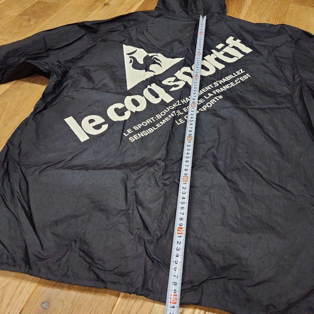 ルコックスポルティフ　ナイロン　セットアップ　ブラック　XL