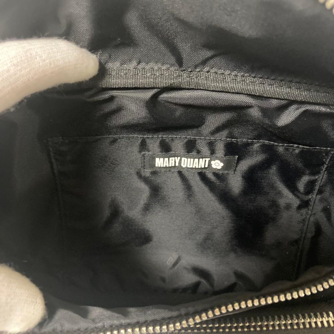 未使用級❗️ マリークワント　エポビジューデイジーボディバッグ　ブラック　黒