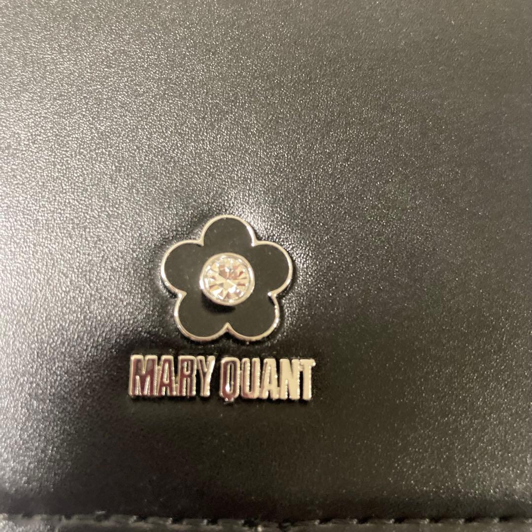 未使用級❗️ マリークワント　エポビジューデイジーボディバッグ　ブラック　黒