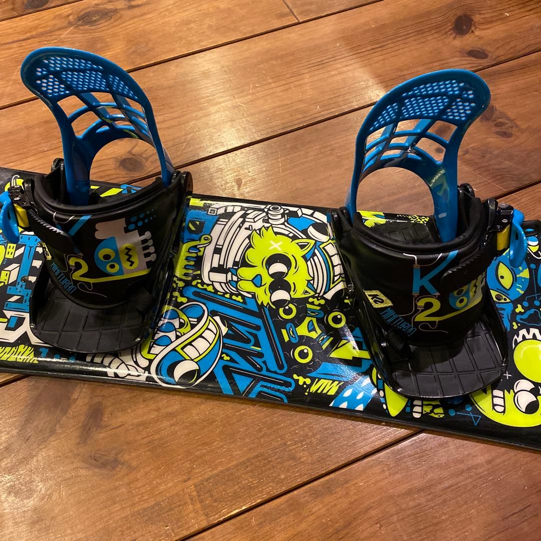 い*あ様 キッズ K2スノーボード 90㎝ &ビンディングセット