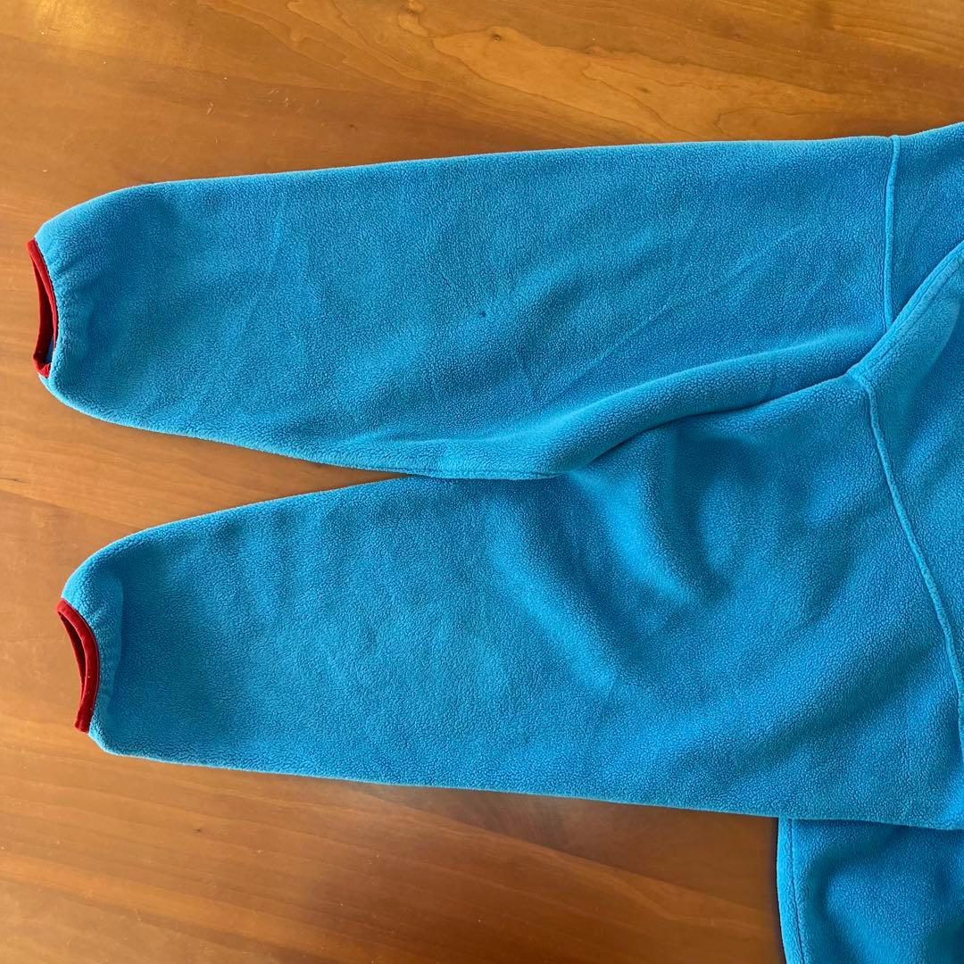 ★Patagonia　シンチラ　スナップt　Lサイズ　ターコイズブルー×レッド