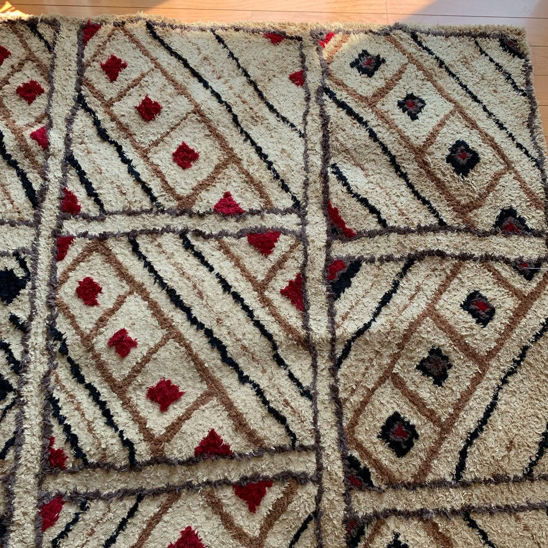 ★journal standard furniture★ 幾何学模様ラグ