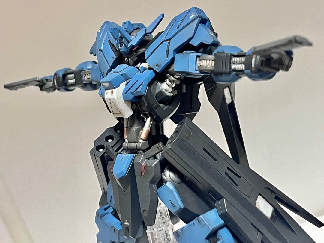 hg ガンプラ　ガンダムヴィダール ウェザリング　全塗装　完成品