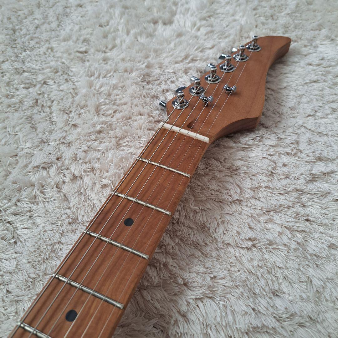 ゆき　工房製作ストラトエレキギター CS69復刻アセンブリ搭載　レリック