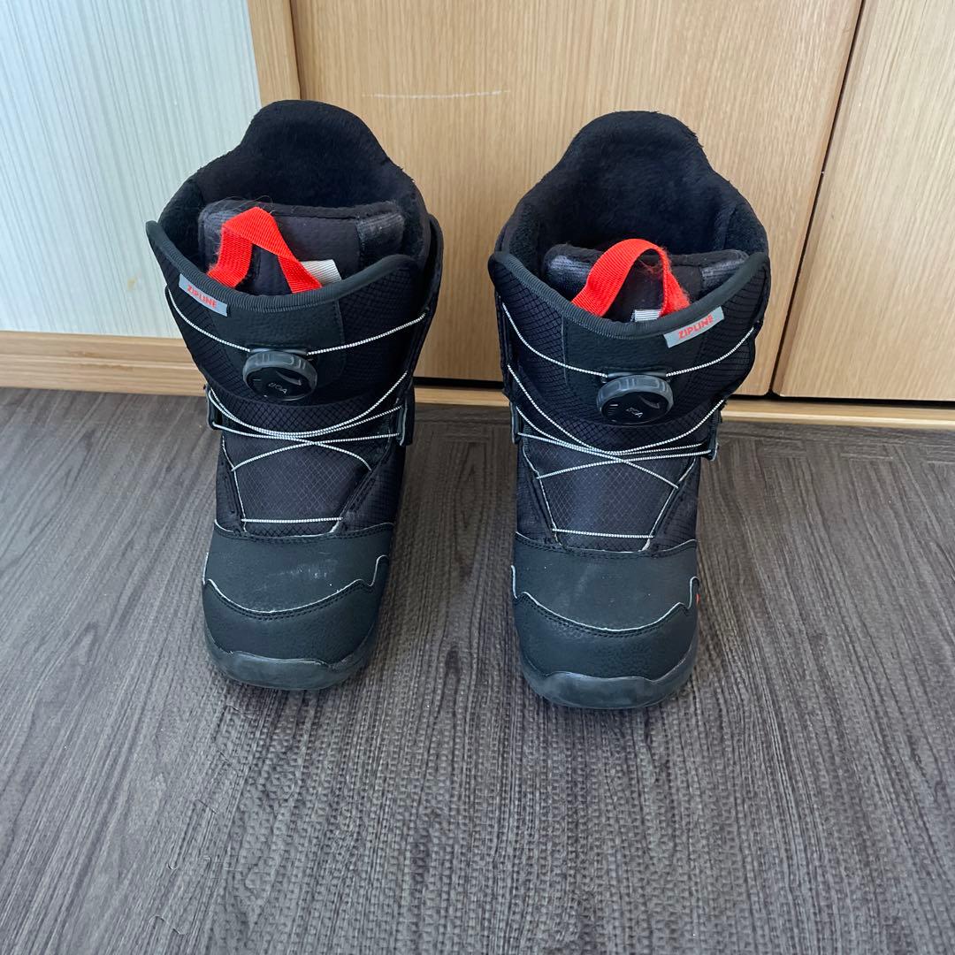 子供用 ZIPLINE BOA スノーボードブーツ 4K ブラック