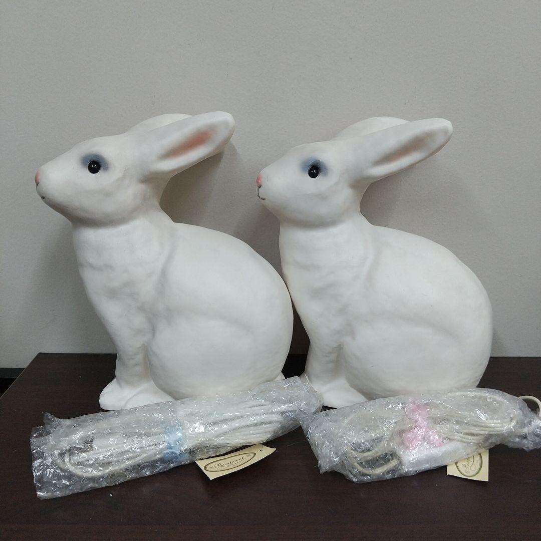 T*a様 MC3 ドイツ製 HEICO ハンドメイド ランプ　ウサギ 2個セット