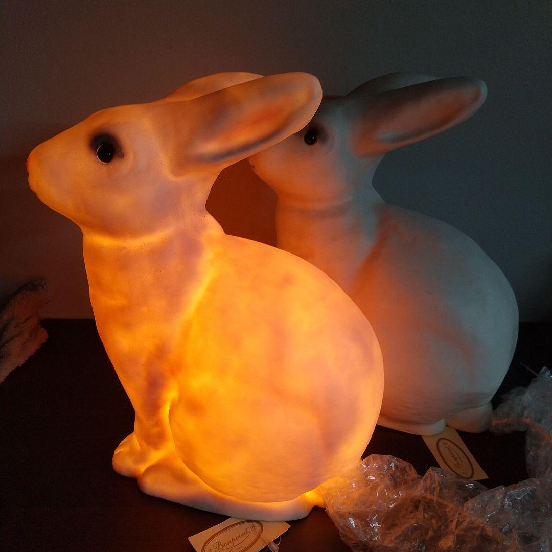 T*a様 MC3 ドイツ製 HEICO ハンドメイド ランプ　ウサギ 2個セット
