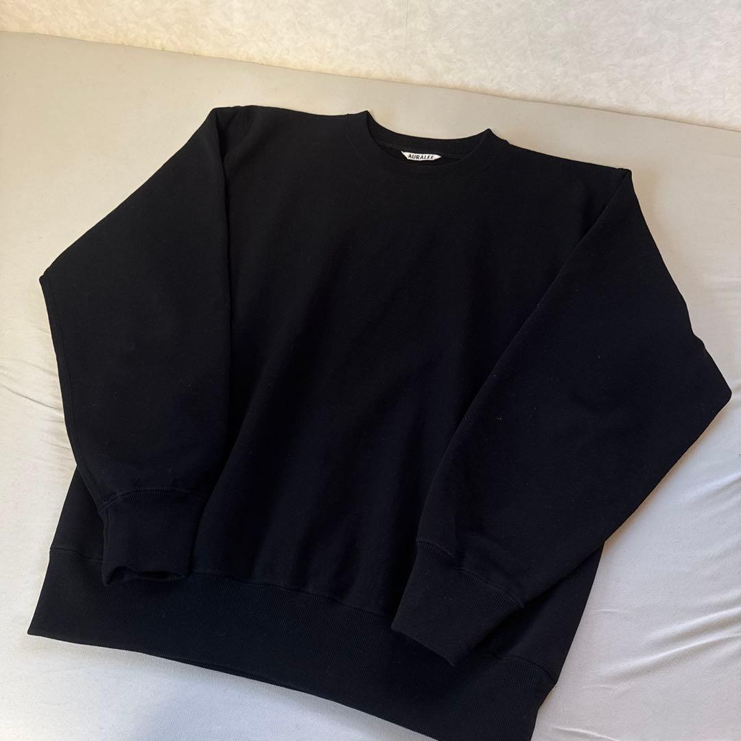 トップス AURALEE SMOOTH SOFT BD SWEAT P/O 4 26ss