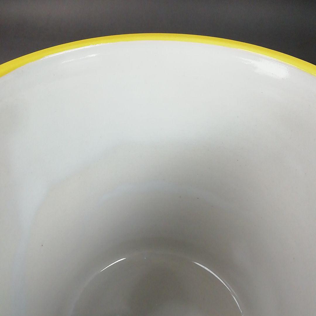 Ｗ１９１　水指　『膳所焼』『黄交趾　棒先』『淡海ぜぜ陽炎園 造』　共箱　茶道具