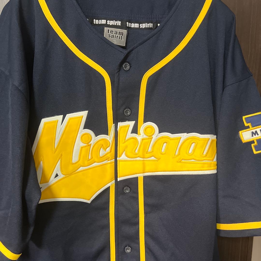 ミシガン　ベースボールシャツ