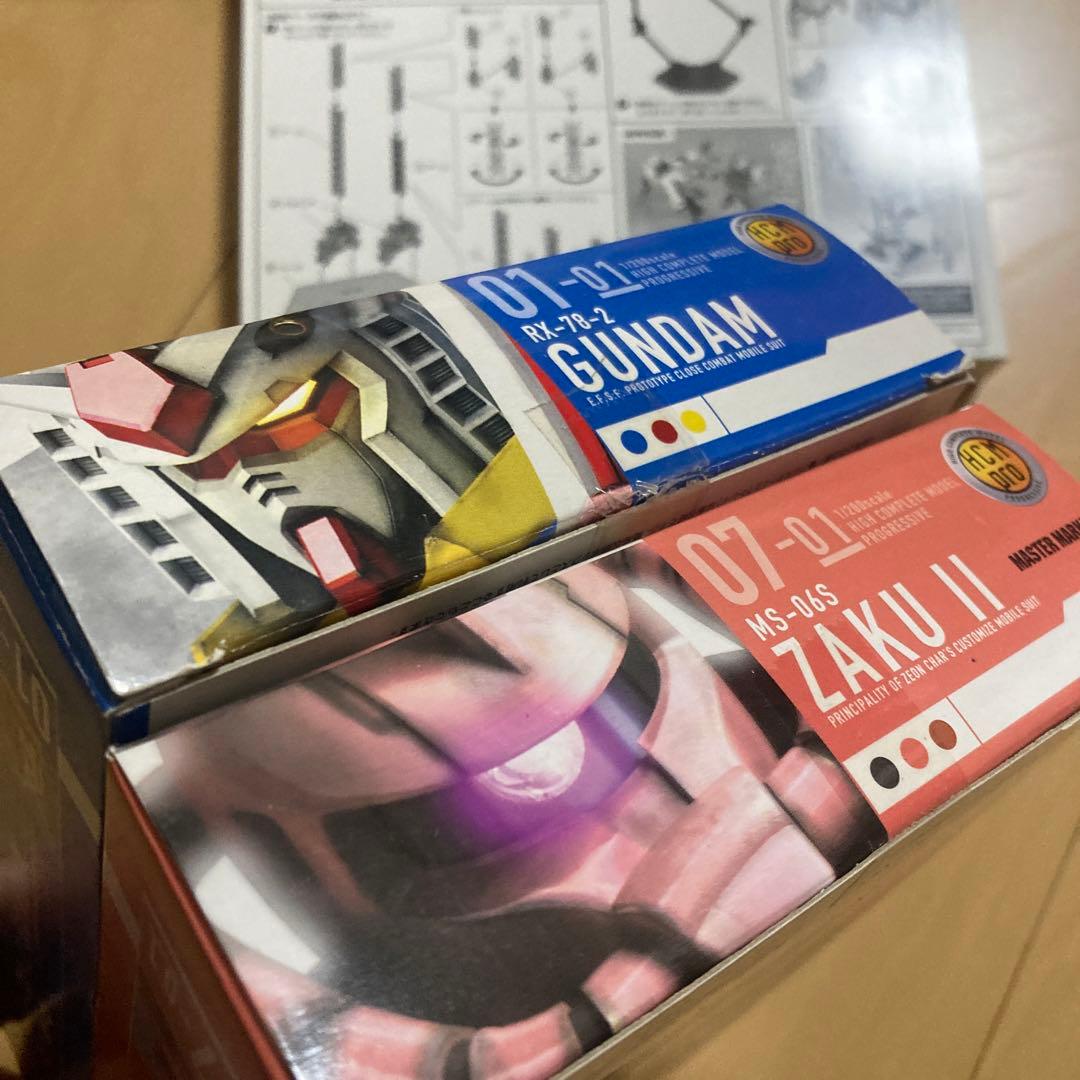 【即購入ok!!】ガンダムvsシャア専用ザク(劇場版DVD BOX発売記念セット