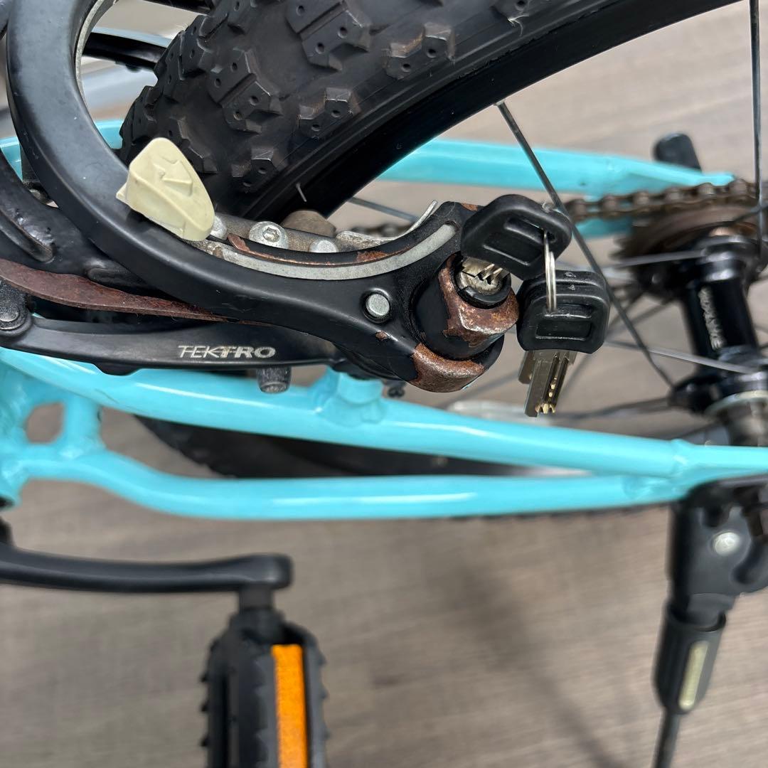 【引渡し】ヨツバサイクル　20インチ　ラムネブルー