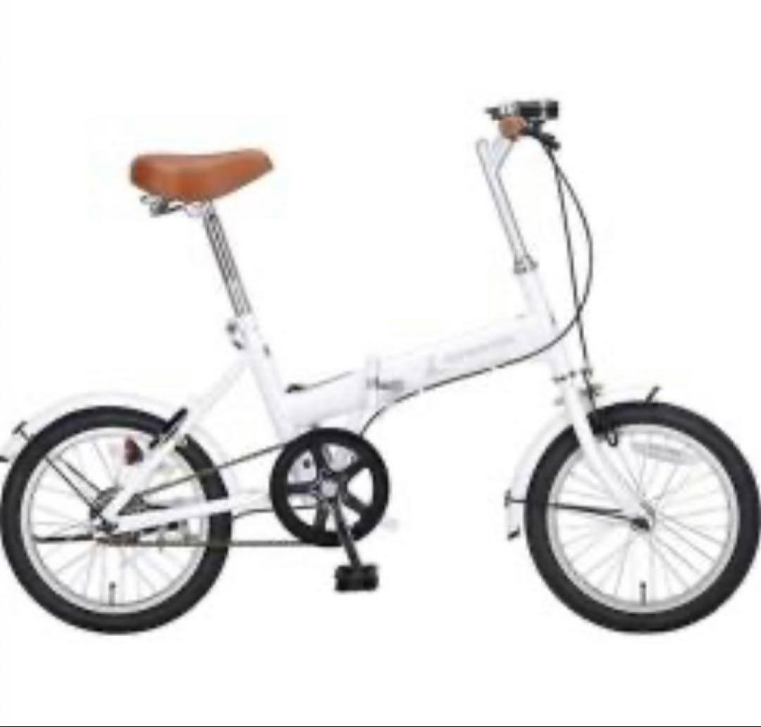 キャプテンスタッグ　折りたたみ自転車　16インチ　新品未使用