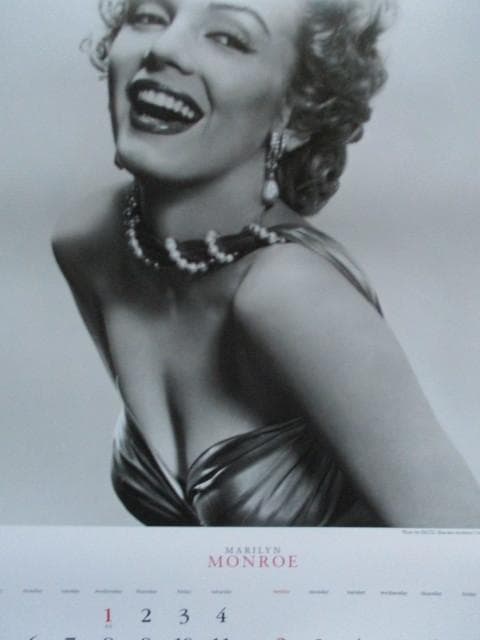 ほぼ新品　マリリンモンロー　カレンダー　2020　永久保存向き