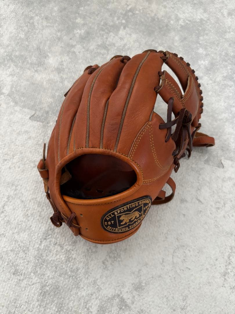 ミツワタイガー　美津和タイガー　軟式グローブ