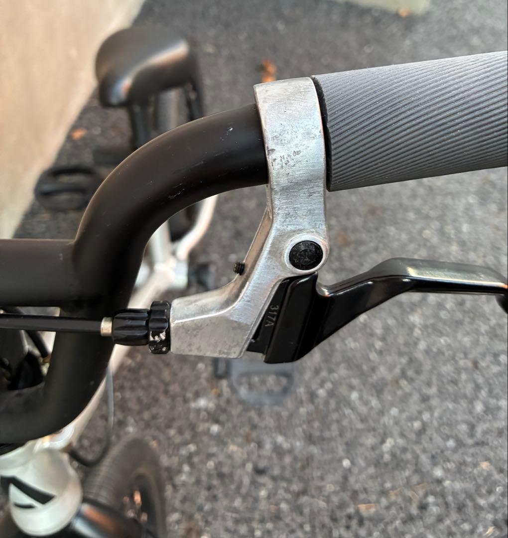 ARES STN BMX 自転車 シルバー・ブラック 16インチ