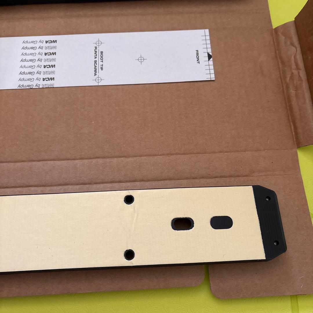 新品VIST スキー用 アルミ製プレート