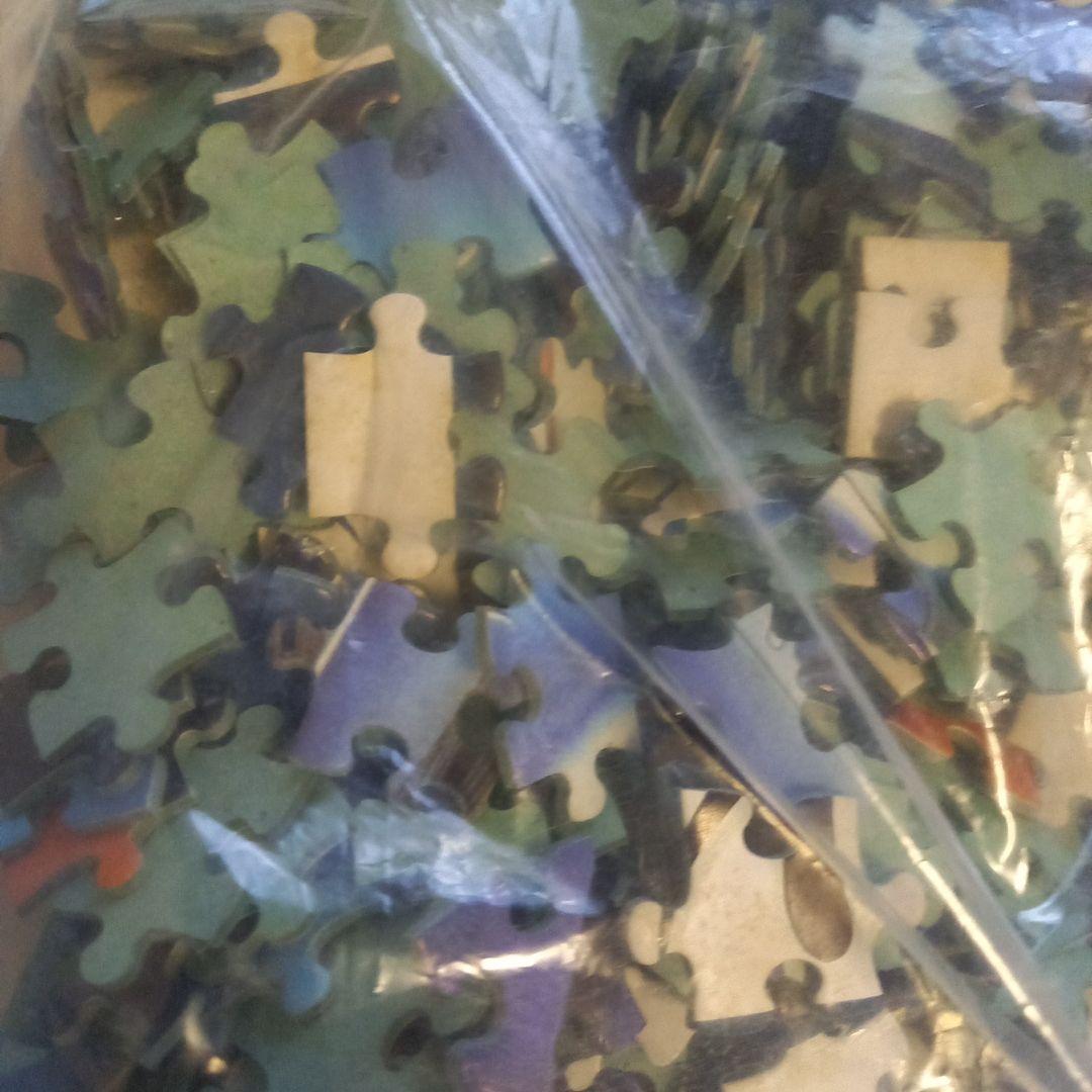 激レア☆光るジグソーパズル☆機動戦士ガンダム☆アウタースペース☆RX93彡500