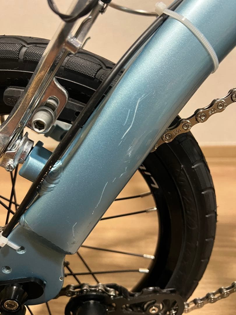 美品 三段変速14インチ折りたたみ自転車DAHON／FIAT 同型モデル