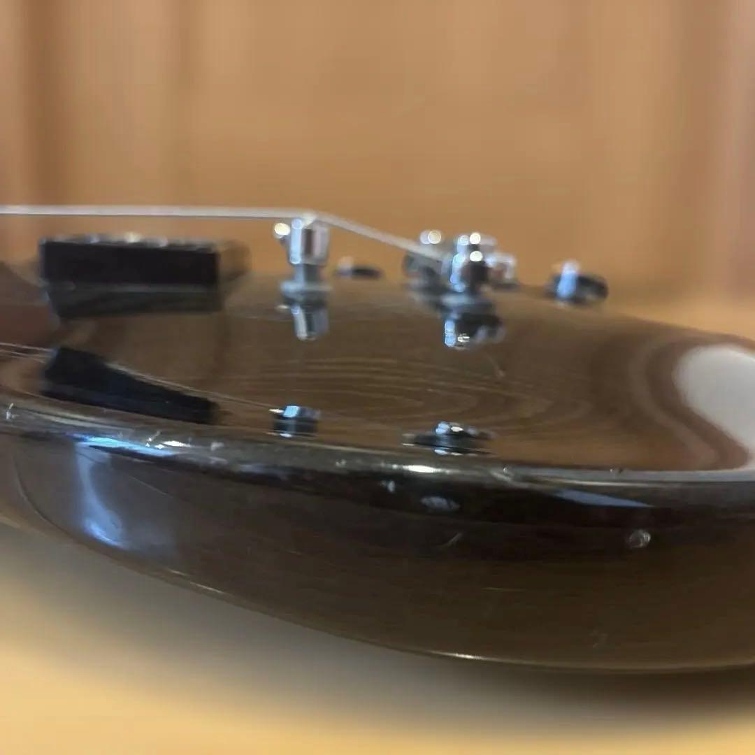 Aria Pro II PEシリーズ 木目シースルーダークグリーン 新品弦張替済