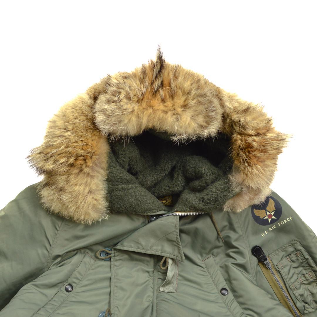 【美品】BUZZ RICKSON'Sバズリクソンズ N-3BフライトジャケットM