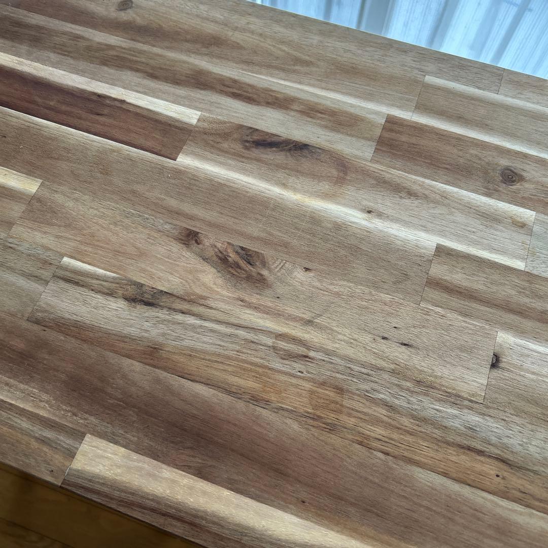 折りたたみ木製テーブル