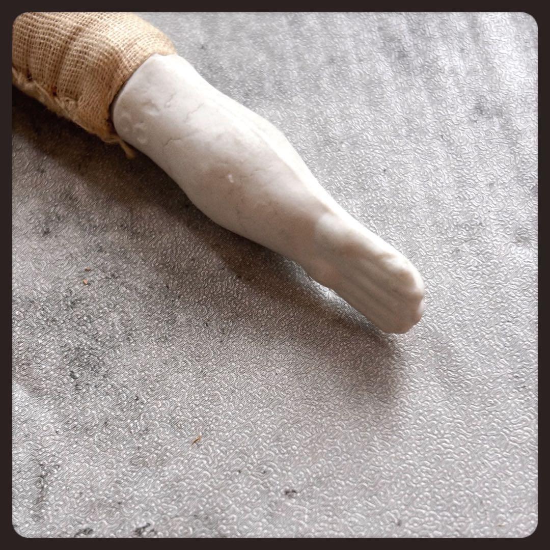 アンティーク　 ブロンドチャイナヘッドドール ビスクドール