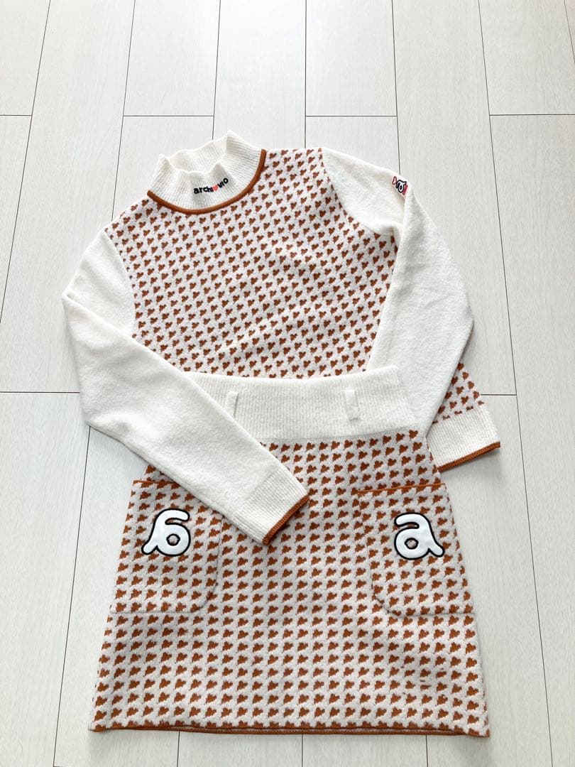 (美品)アルチビオ プルオーバー・スカート・タートルネックの3点 サイズ36