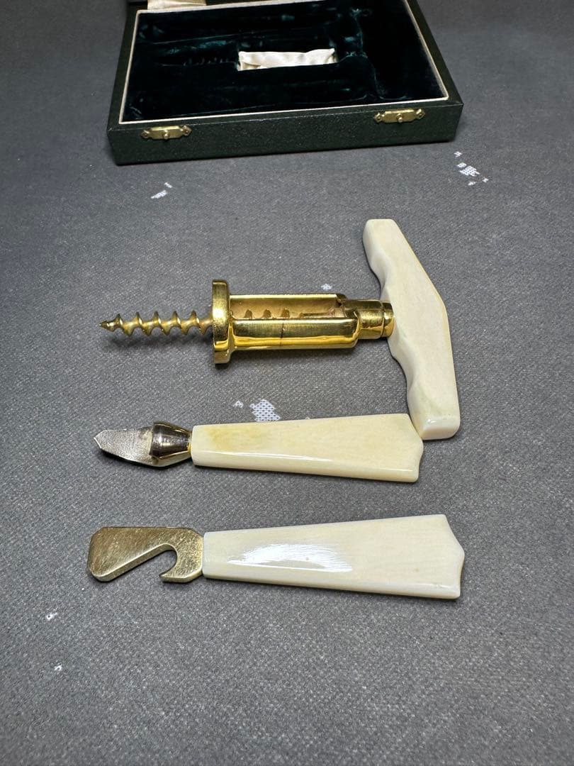 極上　ワインストッパー セット　天然素材　アンティーク　骨董　飾り物　古美術品