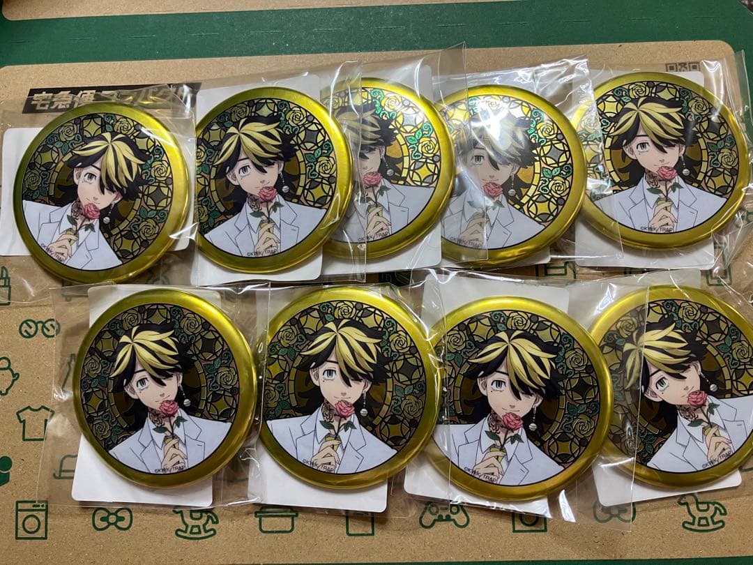 東京リベンジャーズ　スーツセレクション　DMMスクラッチ　缶バッジ　　羽宮一虎