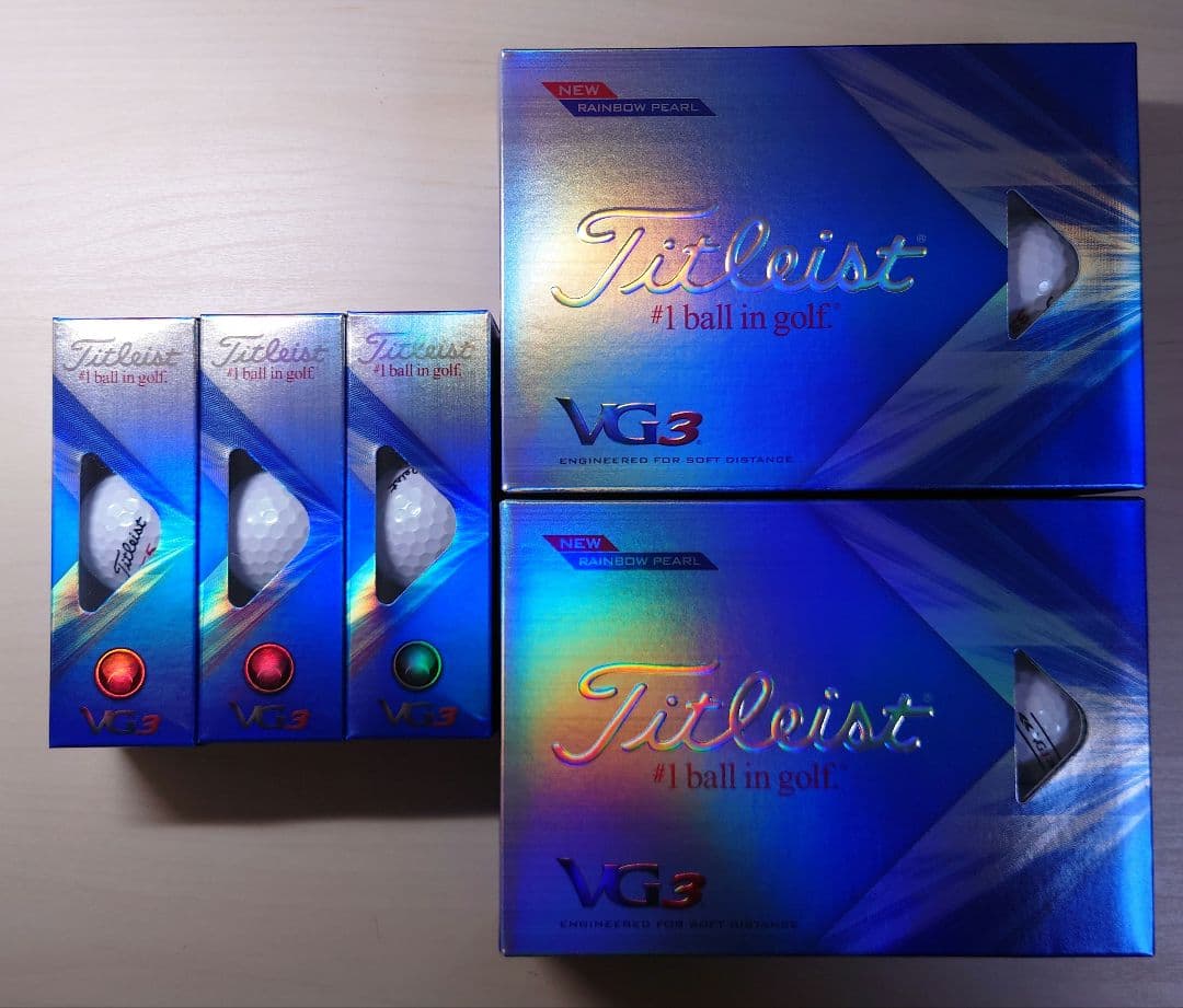 Titleist VG3 ゴルフボール ２ダース＋３スリーブセット