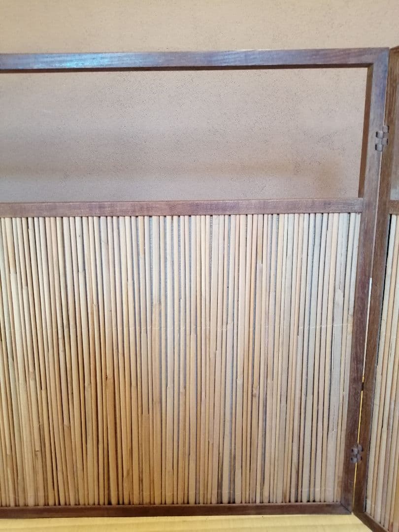 【茶道具】あじろ風炉先屏風　風炉先212