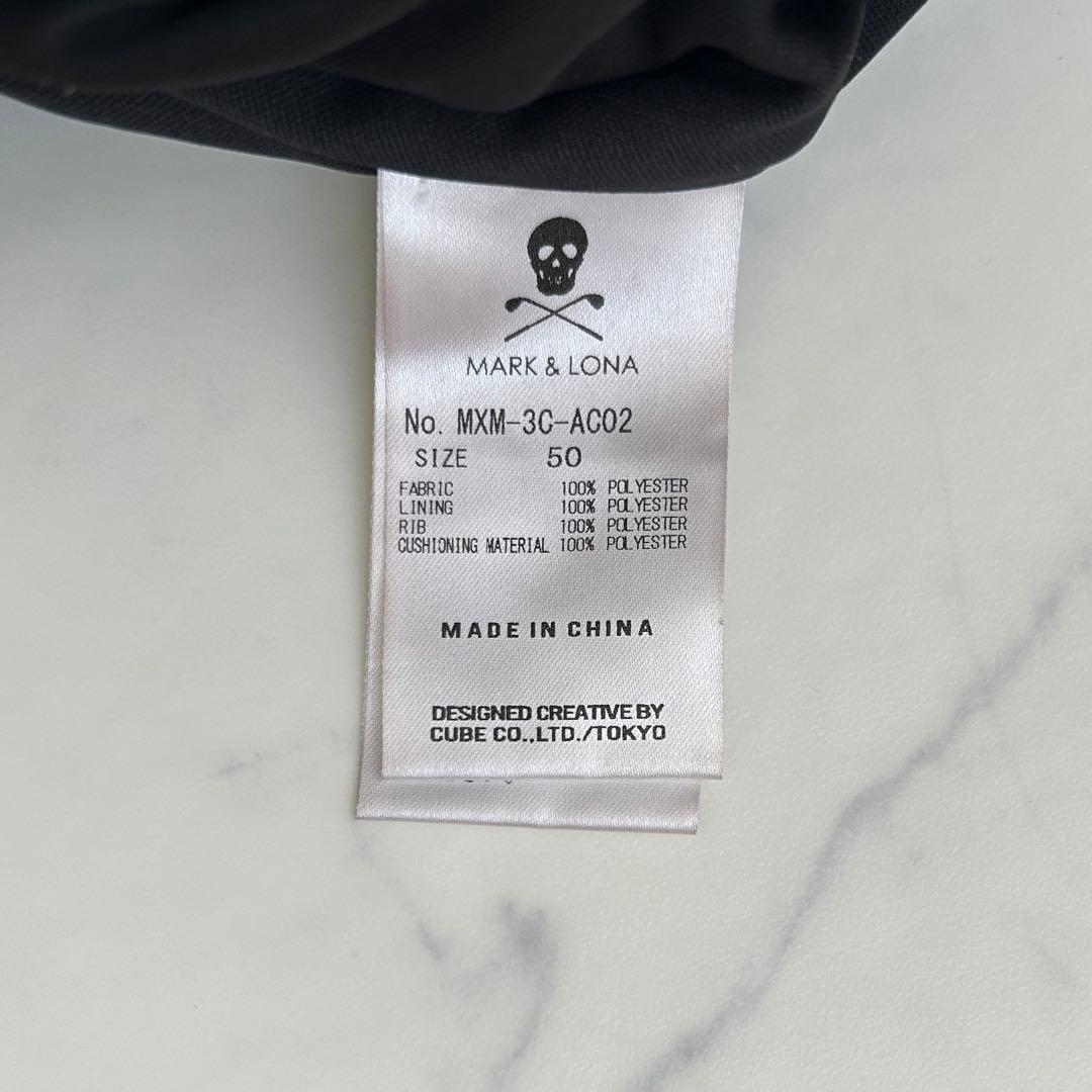 マークアンドロナ 2023年モデル プルオーバー スニード 中綿 総柄 黒