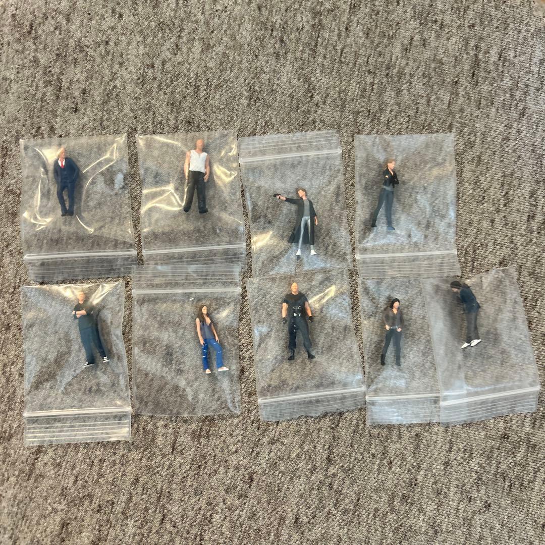 ワイルドスピード フィギュア 9体セット 1/64 FAST＆FURIOUS