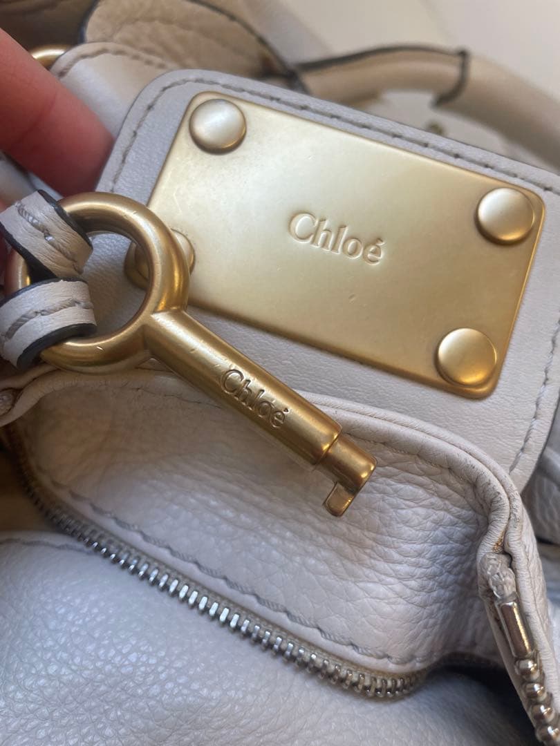 99Chloe パディントン　バッグ　白