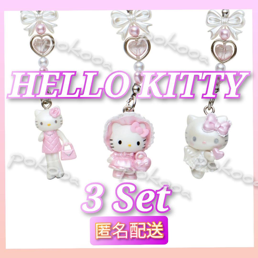 【激レア】　キティ　天使　小悪魔　シークレット　ストラップ　ロリータ　ギャル