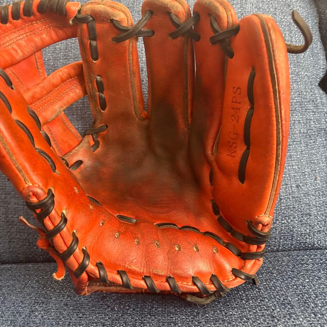 Slugger 硬式グローブ ASG-91FP オレンジ