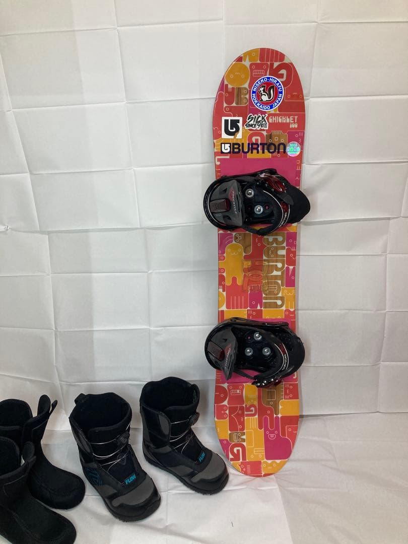 ◽️ジュニア ◽️スノーボード98cmバートン◽️ブーツ19.0cm ◽️BOAシステム