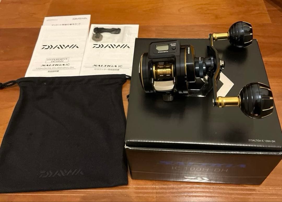ダイワ21ソルティガic 23追加モデルソルティガIC 100H-DH右ハンドル