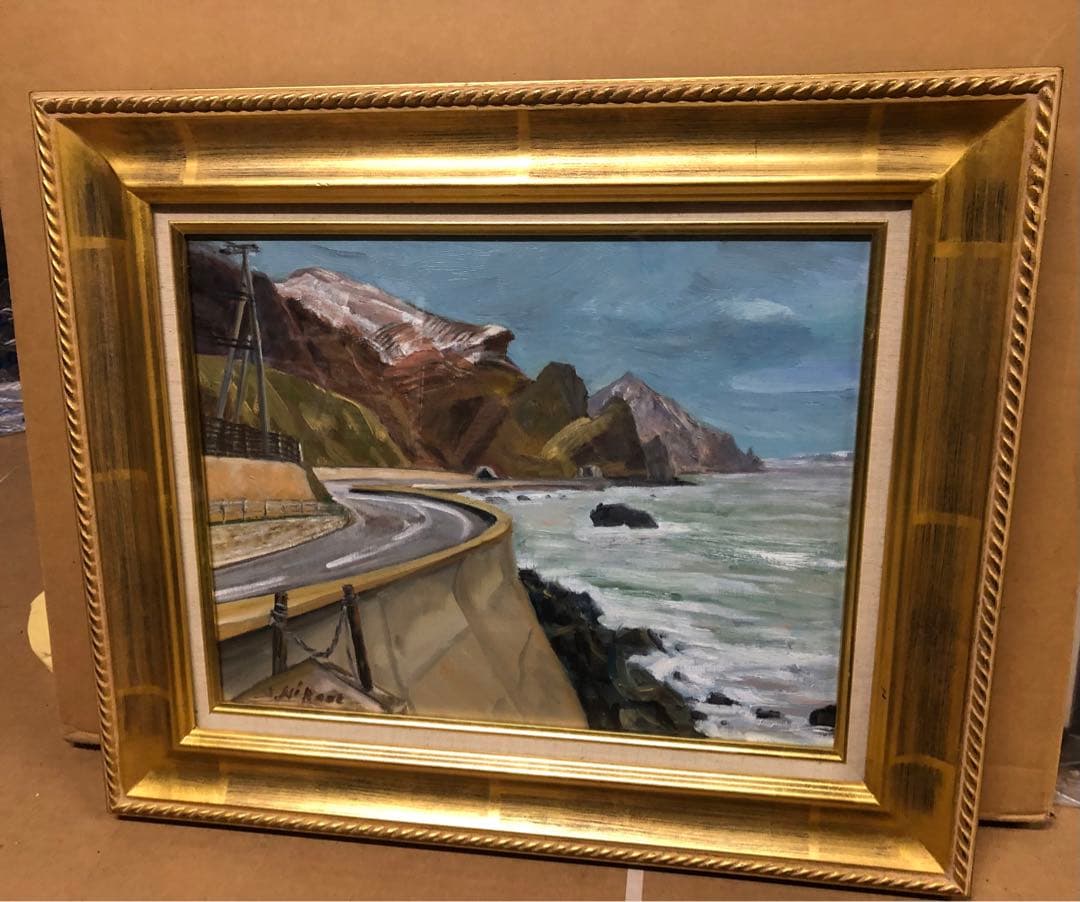 専用 2点 額縁 額 絵画 油絵 絵 F6 アンティーク ゴールド