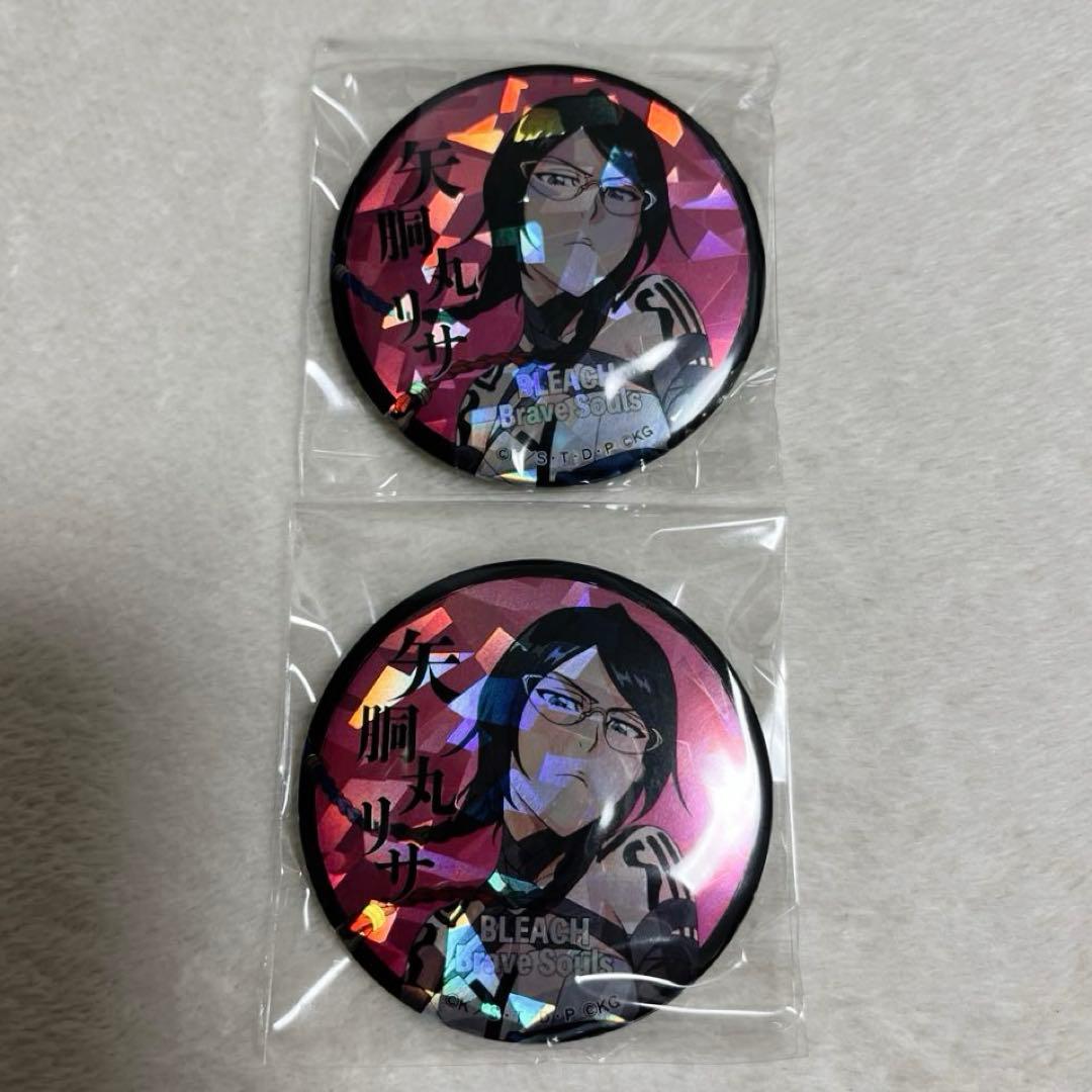BLEACH Brave Souls OIOI ホログラム缶バッジ 矢胴丸リサ