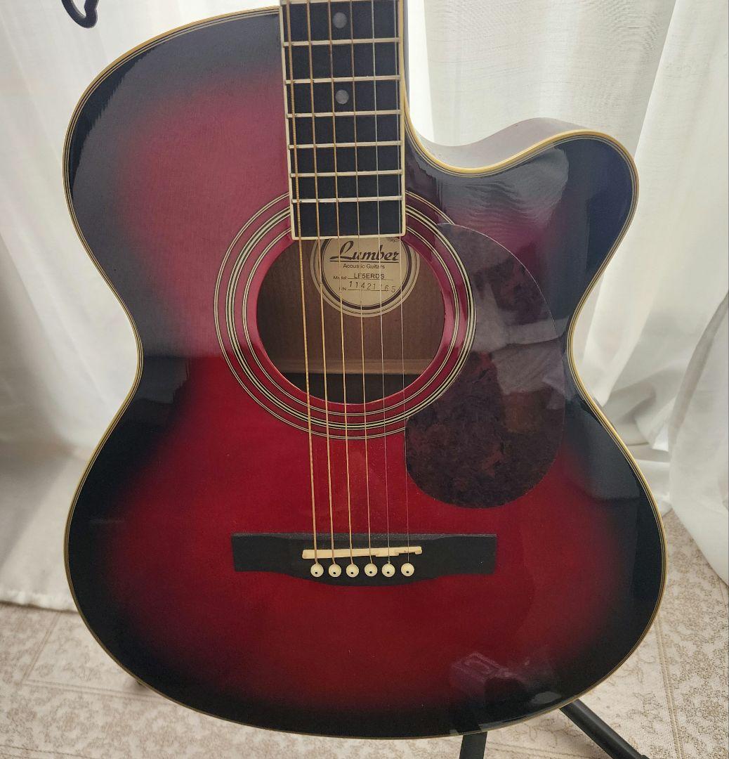 Lumber エレアコ LF5ERDS レッドサンバースト