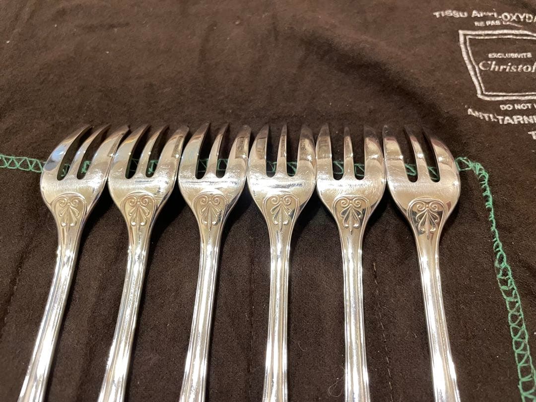 クリストフル　マルメゾン　ケーキフォーク×６本セット